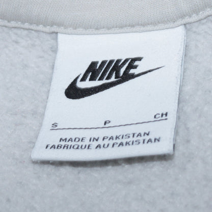 Nike Womens Light Blue Pullover Hoodie Small Cotton Blend