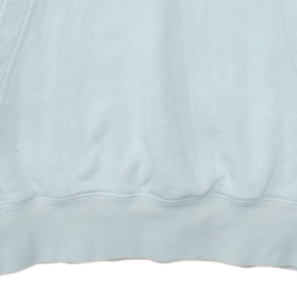 Nike Womens Light Blue Pullover Hoodie Small Cotton Blend