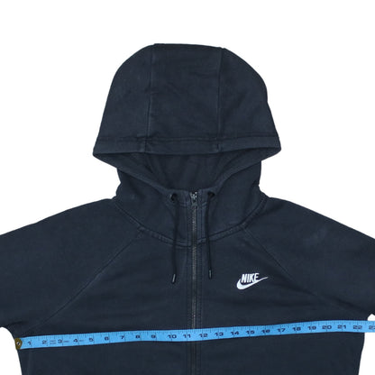 Nike Men Black Full Zip Hoodie M Regular Fit Sportswear
