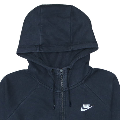 Nike Men Black Full Zip Hoodie M Regular Fit Sportswear