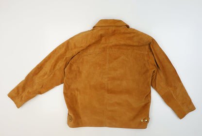 Today's Woman Brown Suede Biker Jacket Women's Size 12