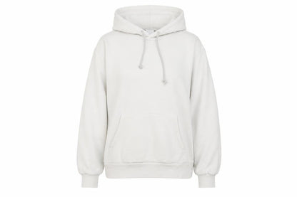 Adidas Women Beige Hooded Pullover Sweatshirt Size 12 Cotton Blend