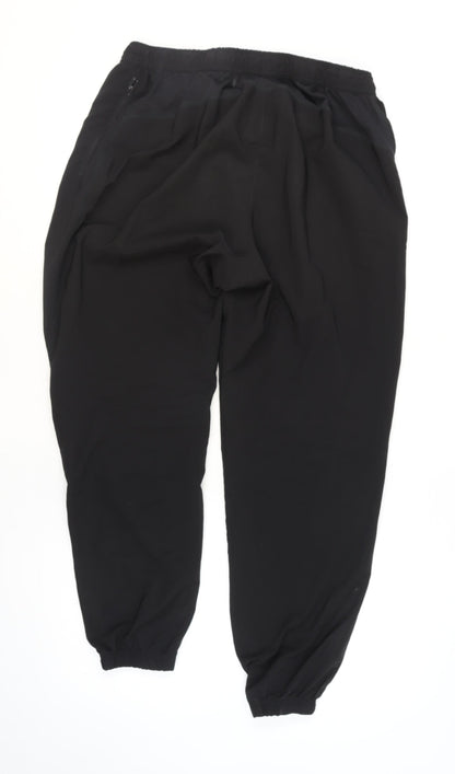 Decathlon Men's Black Jogger Activewear Trousers M Quick Dry