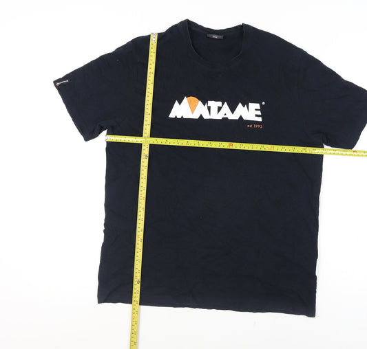 Montane Men's Black Large Active T-Shirt Outdoor Hiking Top