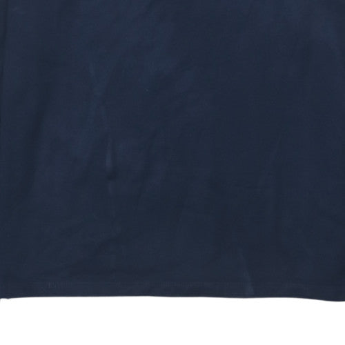 Nike Men's Blue Dri-FIT 1/4 Zip Athletic Sweatshirt Size S