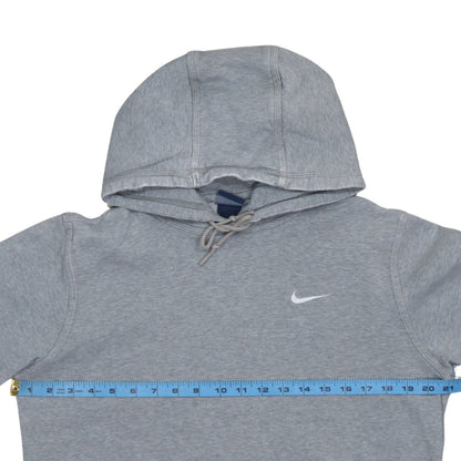 Nike Men's Grey Pullover Hoodie M Sports Fleece