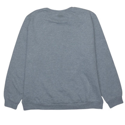 Disney Women Grey Mickey Mouse Pullover Sweatshirt Size 16