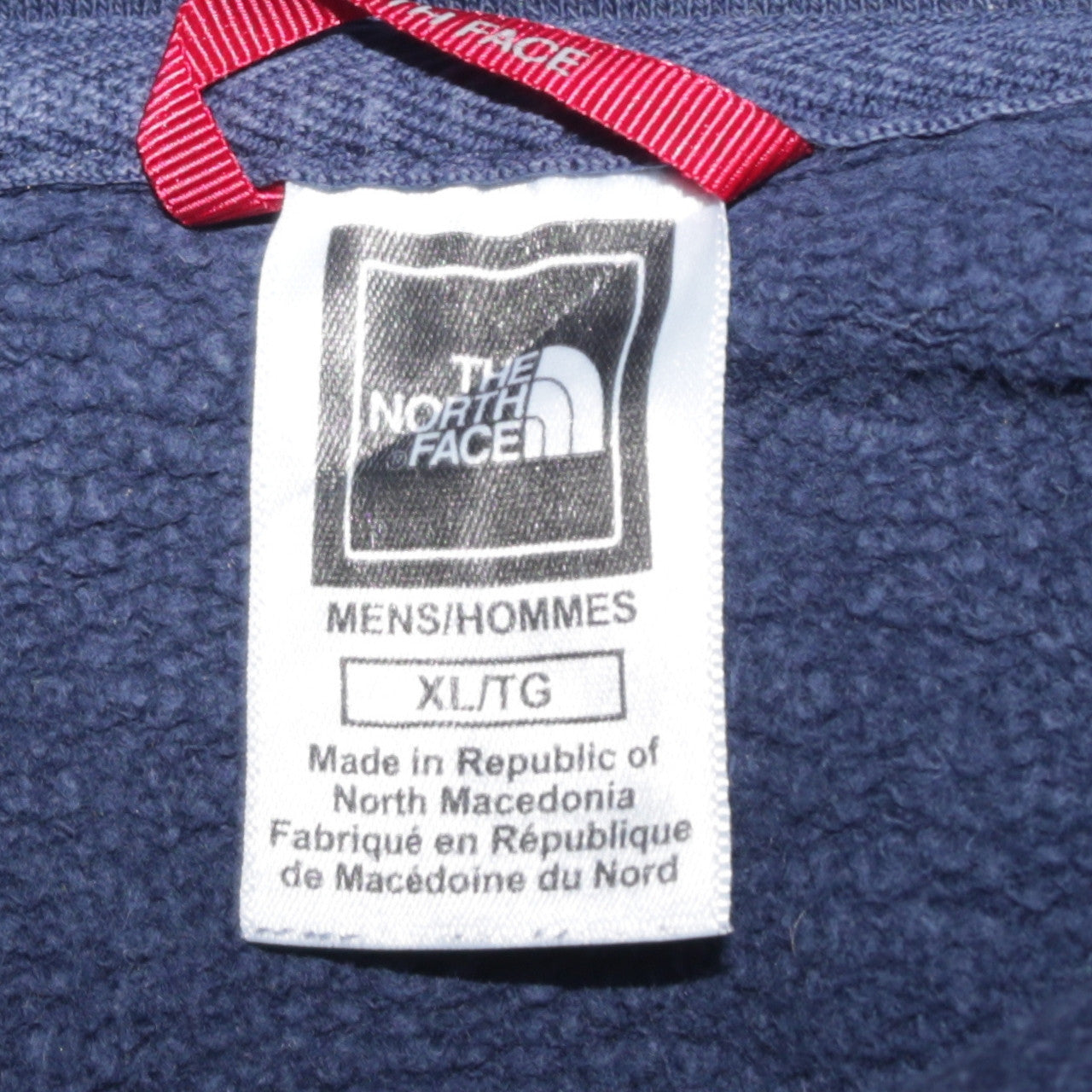 The North Face Men's Blue XL Pullover Hoodie Logo Outdoor Sweatshirt