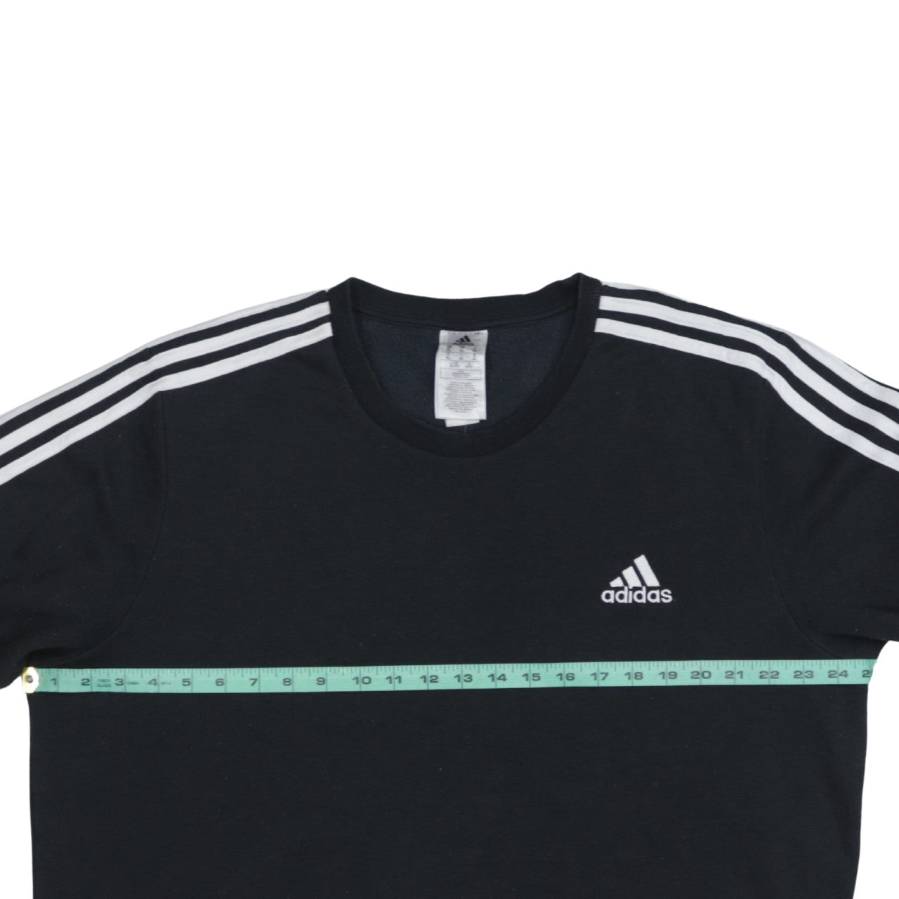 Adidas Mens Black XL Crew Neck Long Sleeve Pullover Sweatshirt