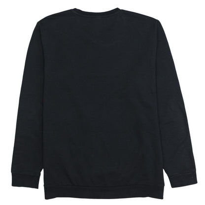 Adidas Mens Black XL Crew Neck Long Sleeve Pullover Sweatshirt