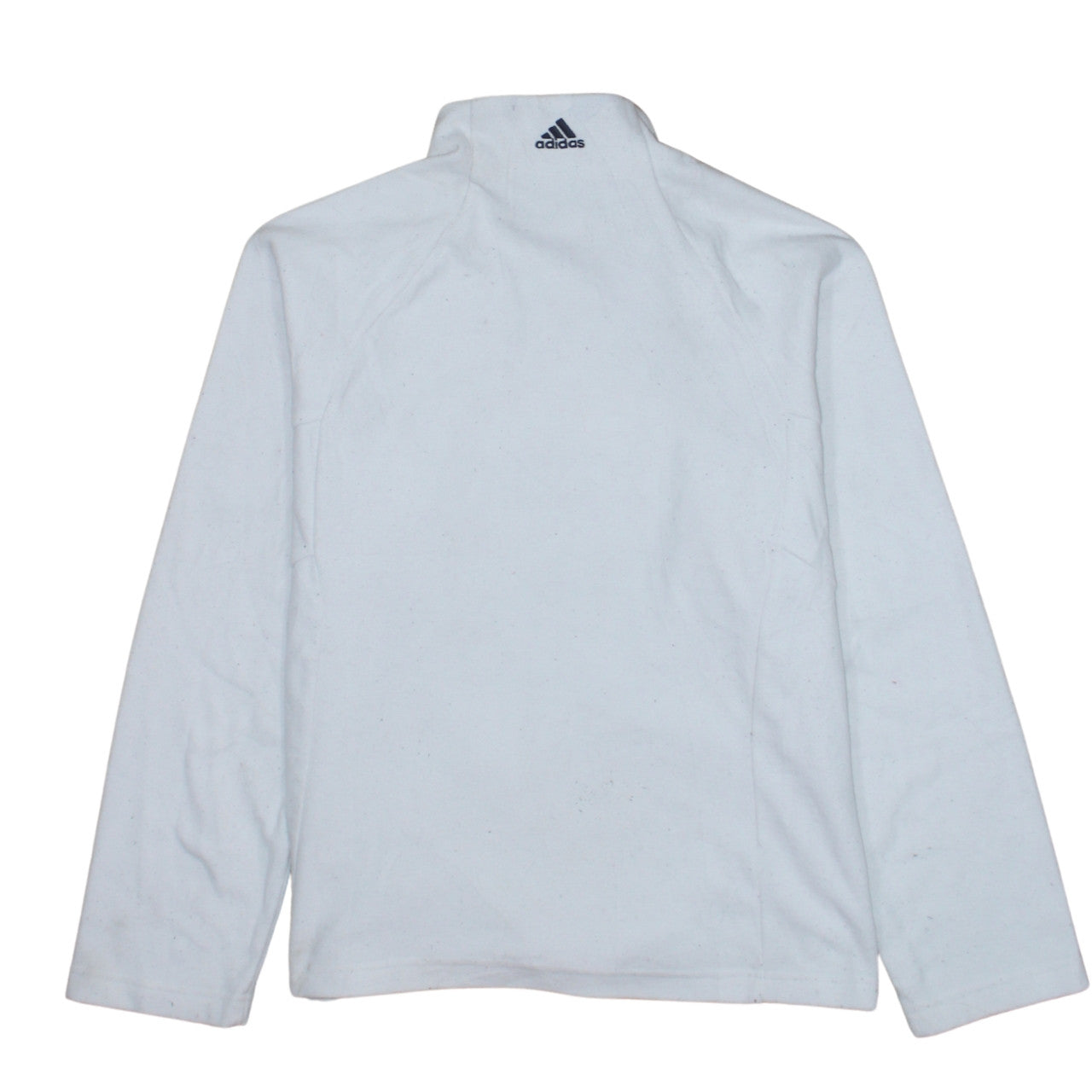 Adidas Women White Size 14 Long Sleeve Pullover Sweatshirt