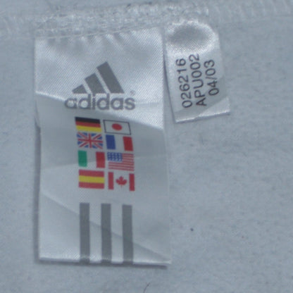 Adidas Women White Size 14 Long Sleeve Pullover Sweatshirt