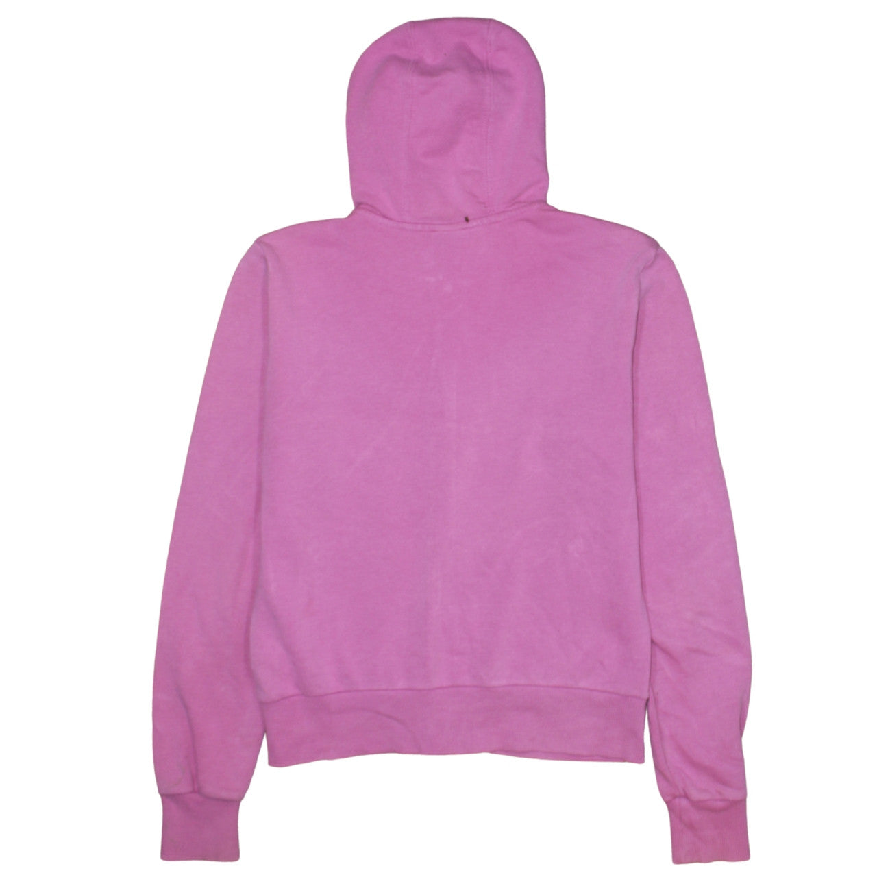 Nike Women Pink Full Zip Hoodie Sweatshirt Size L 14/16 Hooded Casual