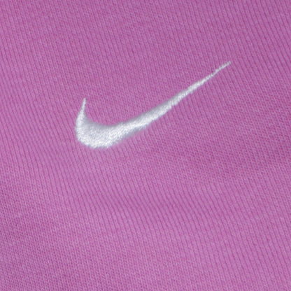 Nike Women Pink Full Zip Hoodie Sweatshirt Size L 14/16 Hooded Casual