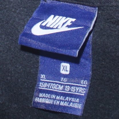 Nike Boys Black XL Pullover Hoodie Sweatshirt Cotton Blend Fleece