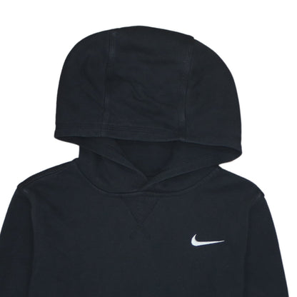Nike Boys Black XL Pullover Hoodie Sweatshirt Cotton Blend Fleece