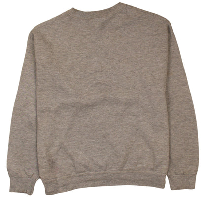 Disney Store Women's Grey 'Mickey 2000' Crew Neck Pullover Sweatshirt S