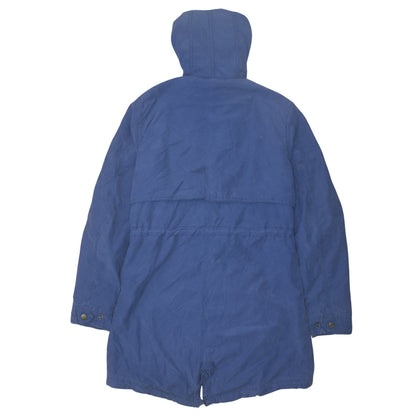 Hilfiger Denim Women's Blue Hooded Parka Jacket Size S