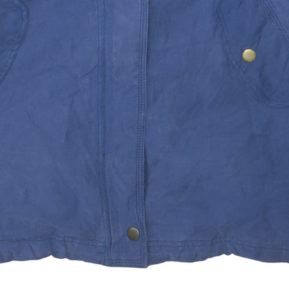 Hilfiger Denim Women's Blue Hooded Parka Jacket Size S