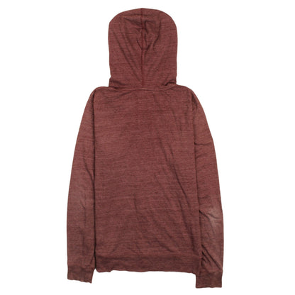 The North Face Womens Red Full Zip Hoodie Size M Standard Fit