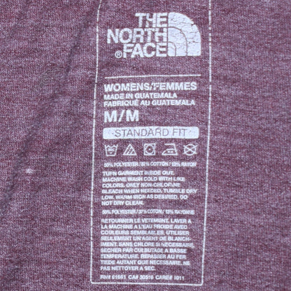 The North Face Womens Red Full Zip Hoodie Size M Standard Fit