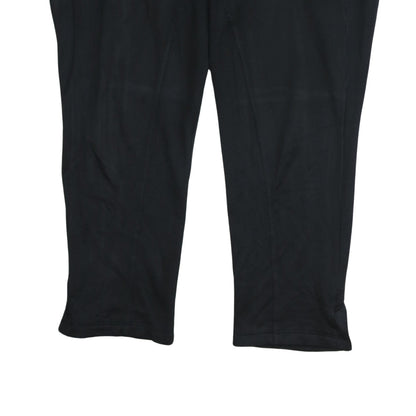 adidas Men Black L Track Pants Tapered Fit Quick Dry Sportswear