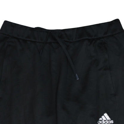 adidas Men Black L Track Pants Tapered Fit Quick Dry Sportswear