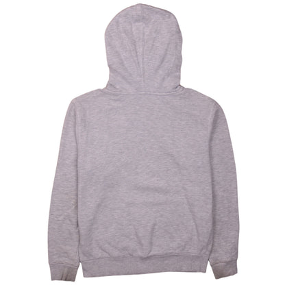 Champion Womens Grey Pullover Hoodie M Hooded Logo Sweatshirt