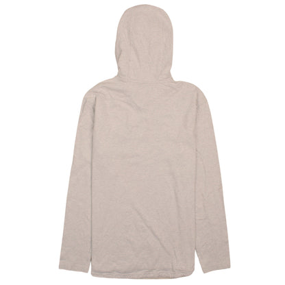 Nike Mens Grey Pullover Hoodie Medium Classic Athletic Style