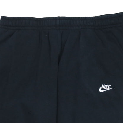 Nike Womens Black XL Jogger Activewear Trousers Fleece Cotton Blend