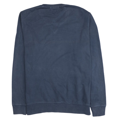 Wrangler Men's Blue XL Crew Neck Logo Pullover Sweatshirt