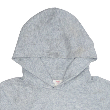 Levi's Men's Grey Logo Pullover Hoodie L
