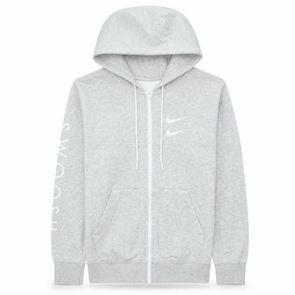 Nike Men's Grey XS Full Zip Hoodie Sweatshirt Logo Sportswear