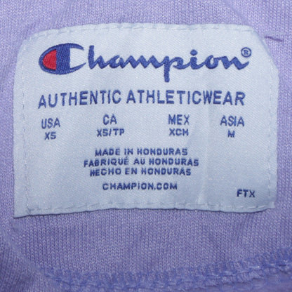 Champion Womens Lilac Pullover Hoodie XS Hooded Sweatshirt