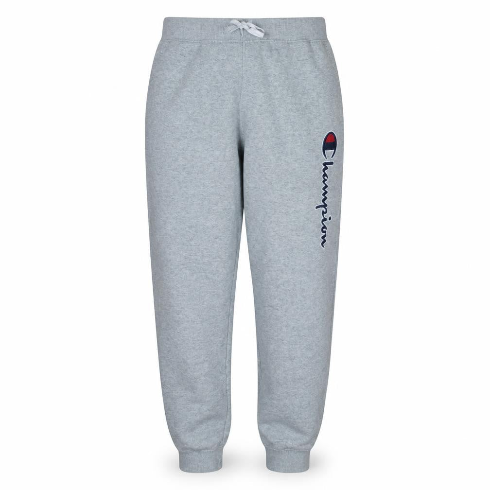 Champion Boys Grey Sweatpants 13-14 Years Fleece Joggers with Logo