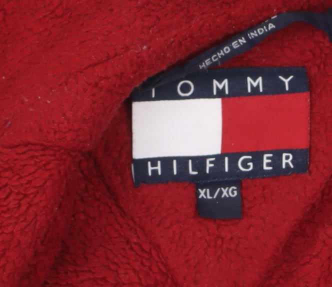 Tommy Hilfiger Men's Blue XL Basic Jacket Full Zip Nylon Winter