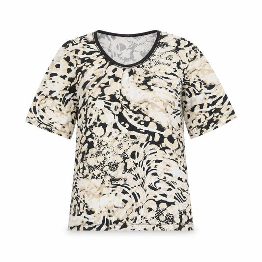 Betty Barclay Women’s Multicoloured Animal Print Viscose Top Size 12