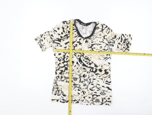 Betty Barclay Women’s Multicoloured Animal Print Viscose Top Size 12