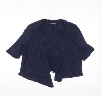 Bonmarché Women’s Blue Short Sleeve Tunic Blouse Size 16