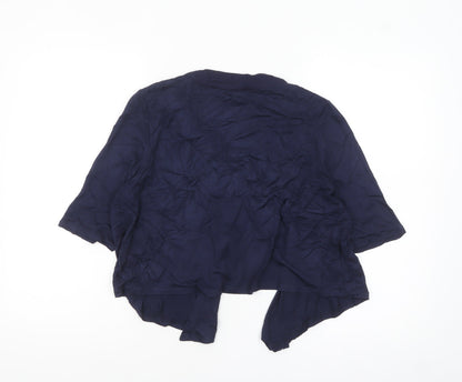Bonmarché Women’s Blue Short Sleeve Tunic Blouse Size 16
