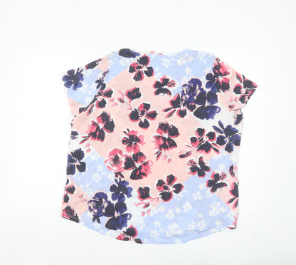 Marks and Spencer Women’s Multicoloured Floral T-Shirt Size 20