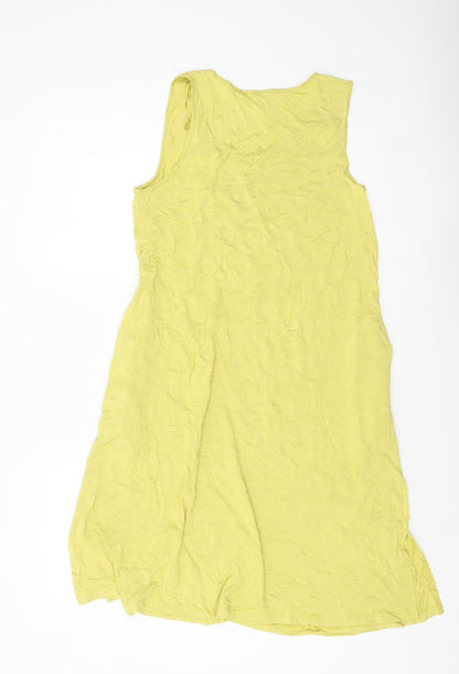 Wynne Layers Women's Yellow Sleeveless Tank Dress Size S