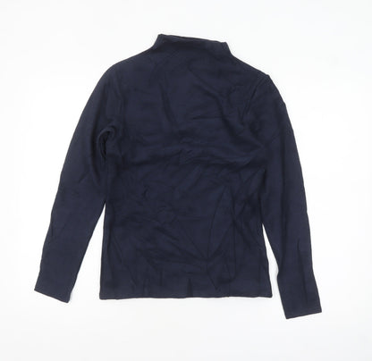 Marks and Spencer Women’s Navy Heatgen Long Sleeve Roll Neck Top Size 14