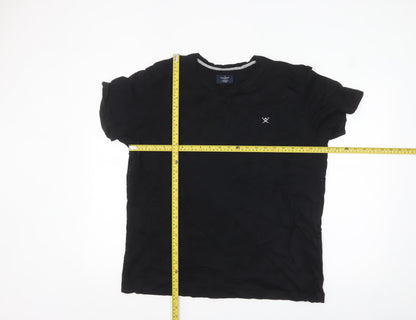 Hackett London Men's Black XL Classic Fit Cotton T-Shirt