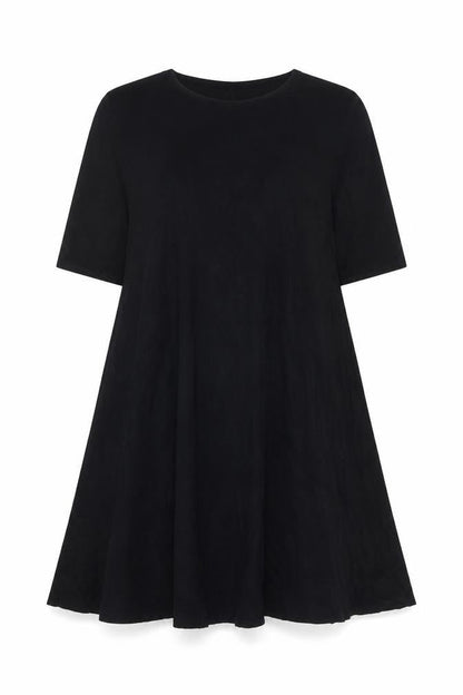 Marks & Spencer Womens Black Knee Length A-Line Dress Size 10