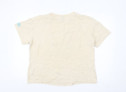 H&M Divided Womens Beige XS SpongeBob Graphic T-Shirt