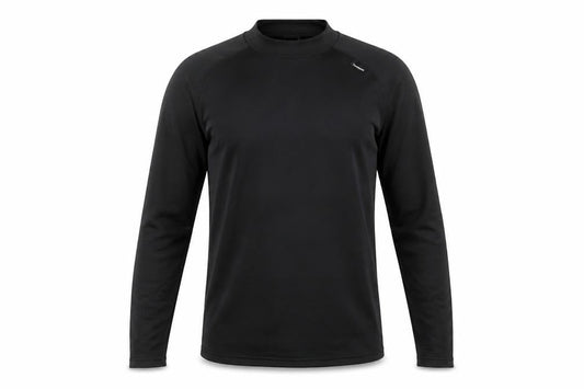 Decathlon Men Black M Long Sleeve Athletic Moisture Wicking Top