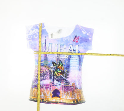 Al Jaber Women’s Multicoloured Dubai Graphic T-Shirt M