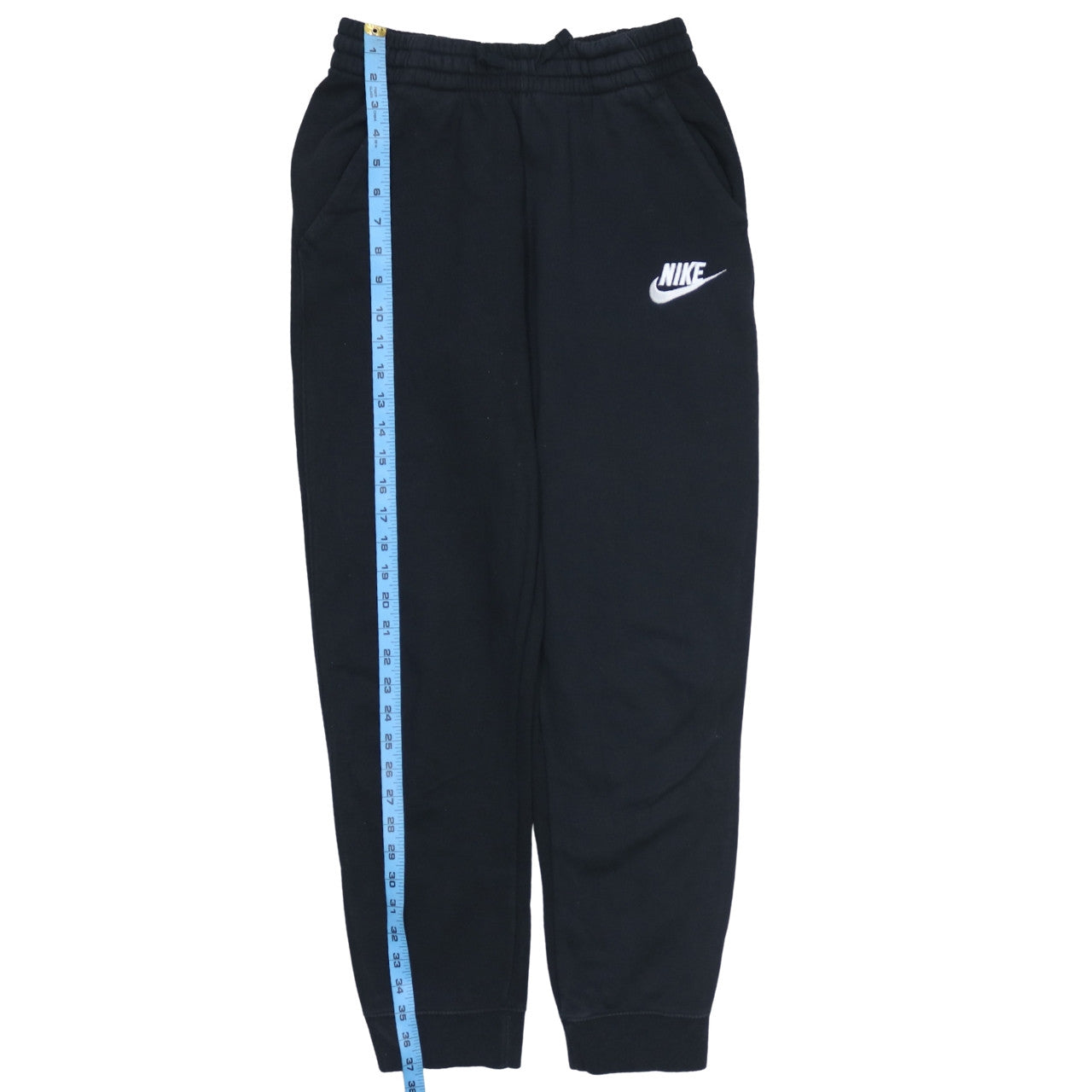 Nike Boys Black XL Jogger Sweatpants with Elastic Waist and Pockets