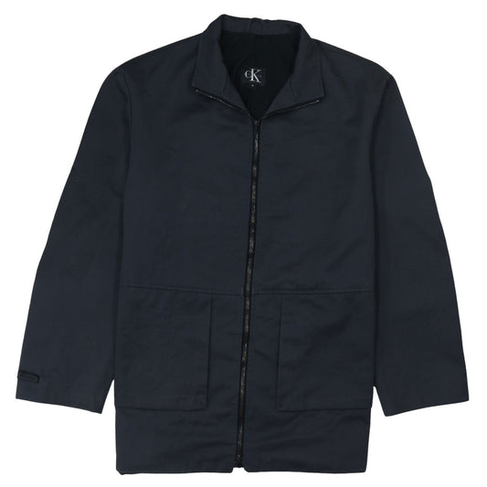 Calvin Klein Men's Black M Regular Basic Jacket Full Zip